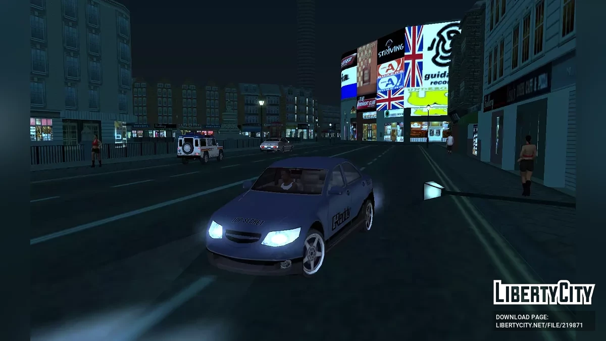 Grand Theft Auto - Midnight Club London / GTA San Andreas