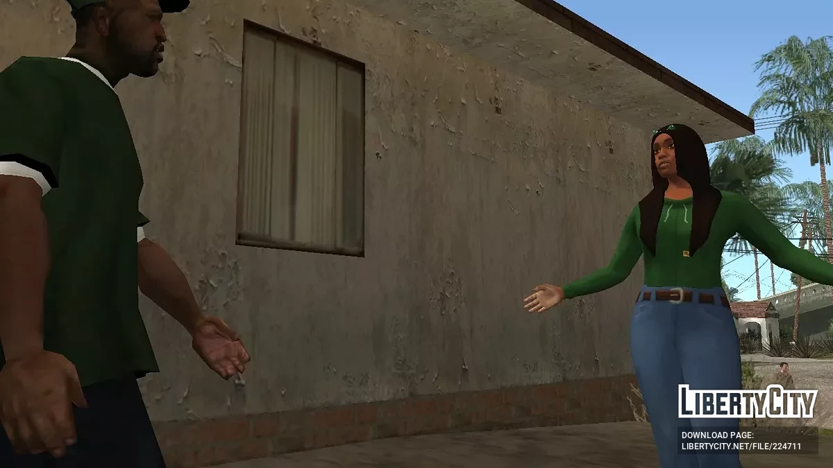Kadın CJ (Tam Dönüşüm) / GTA San Andreas