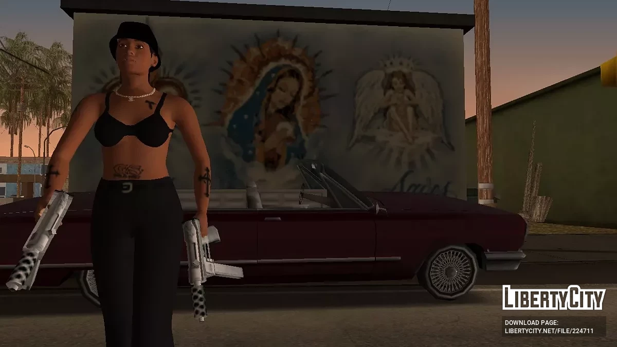 Kadın CJ (Tam Dönüşüm) / GTA San Andreas