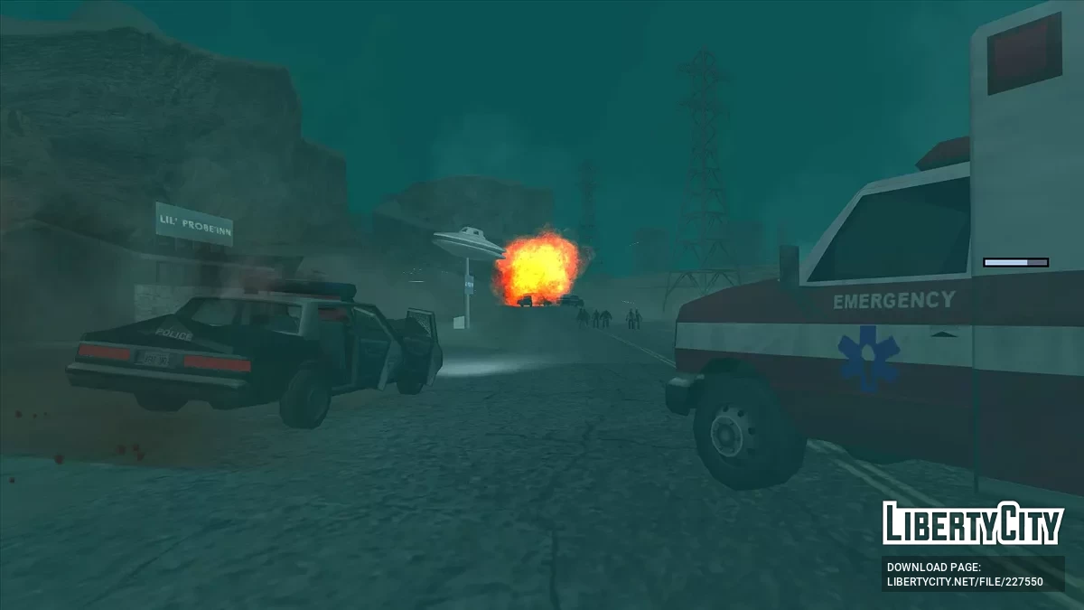BioHazard Alert (Kompatibel dengan Mod Loader) / GTA San Andreas