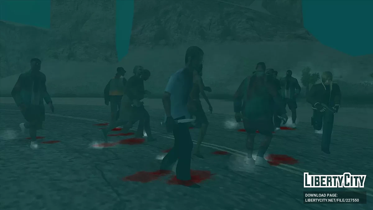 BioHazard Alert (Kompatibel dengan Mod Loader) / GTA San Andreas