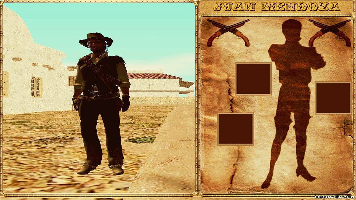 GTA Red Dead Revolver Wild West Beta 1 for GTA San Andreas - Картинка #4