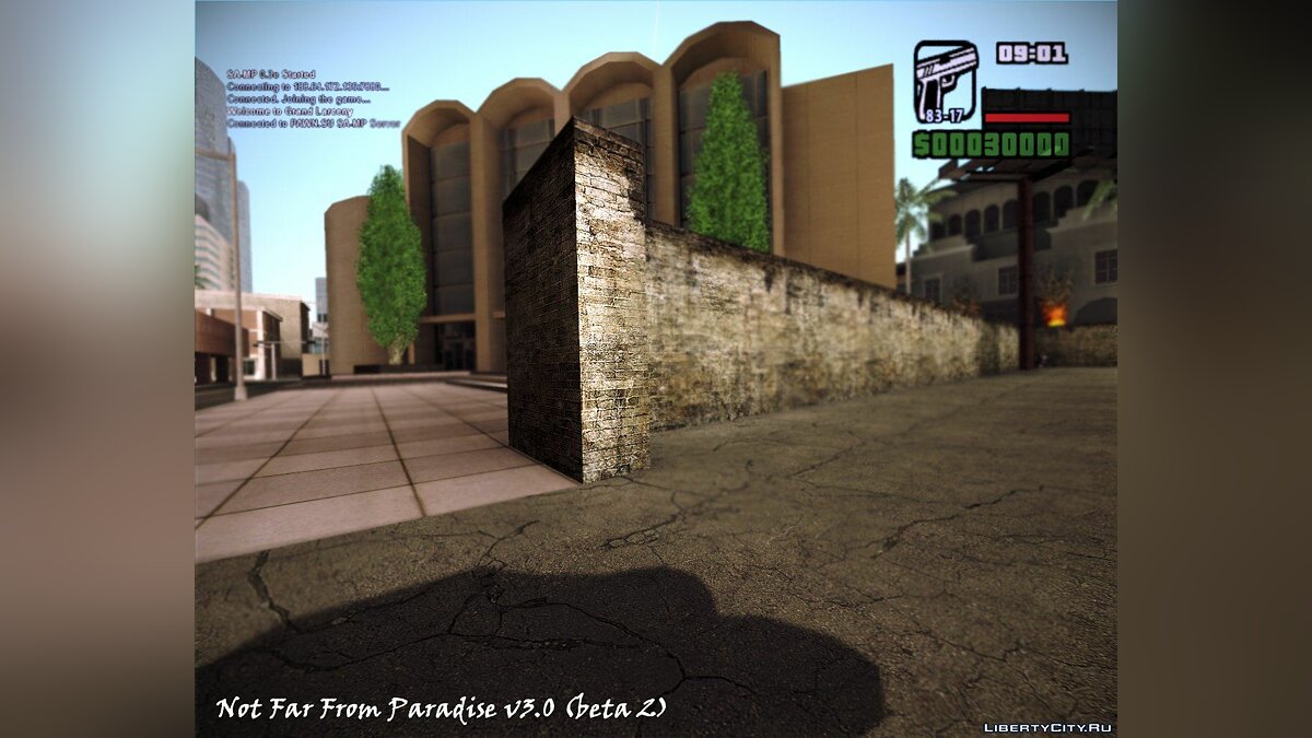 Not Far від Paradise v 3.0 (beta 2) +SAMP для GTA San Andreas - Картинка #1