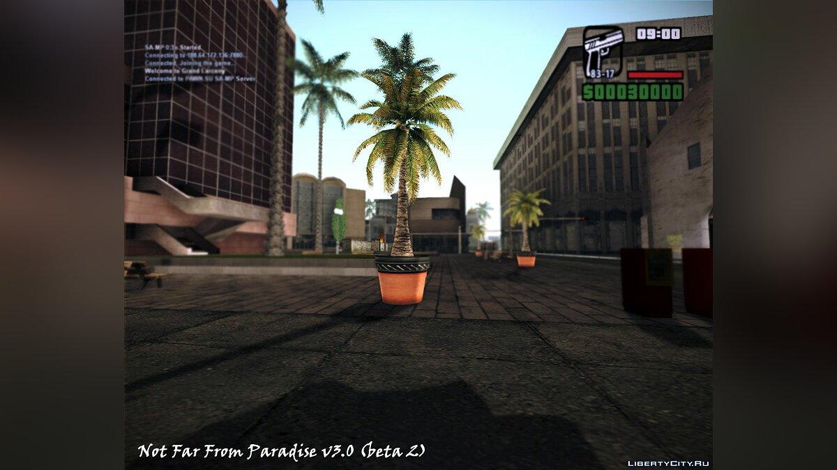 Not Far від Paradise v 3.0 (beta 2) +SAMP для GTA San Andreas - Картинка #3
