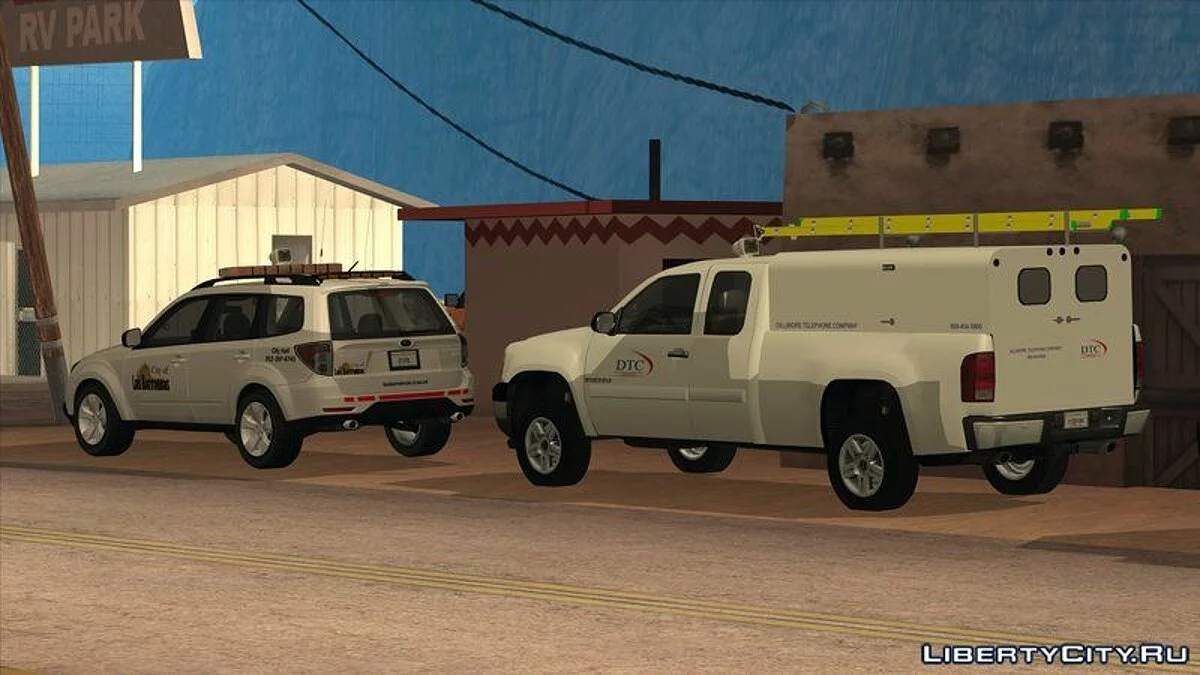 2009 GMC Sierra Dillimore Telephone Company / GTA San Andreas