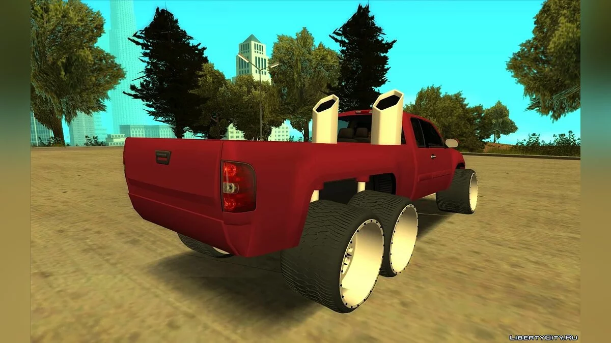 GMC Sierra Lifted 6x6 / GTA San Andreas