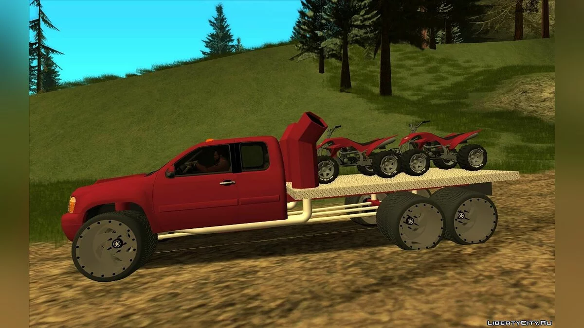 GMC Sierra Lifted Truck / GTA San Andreas