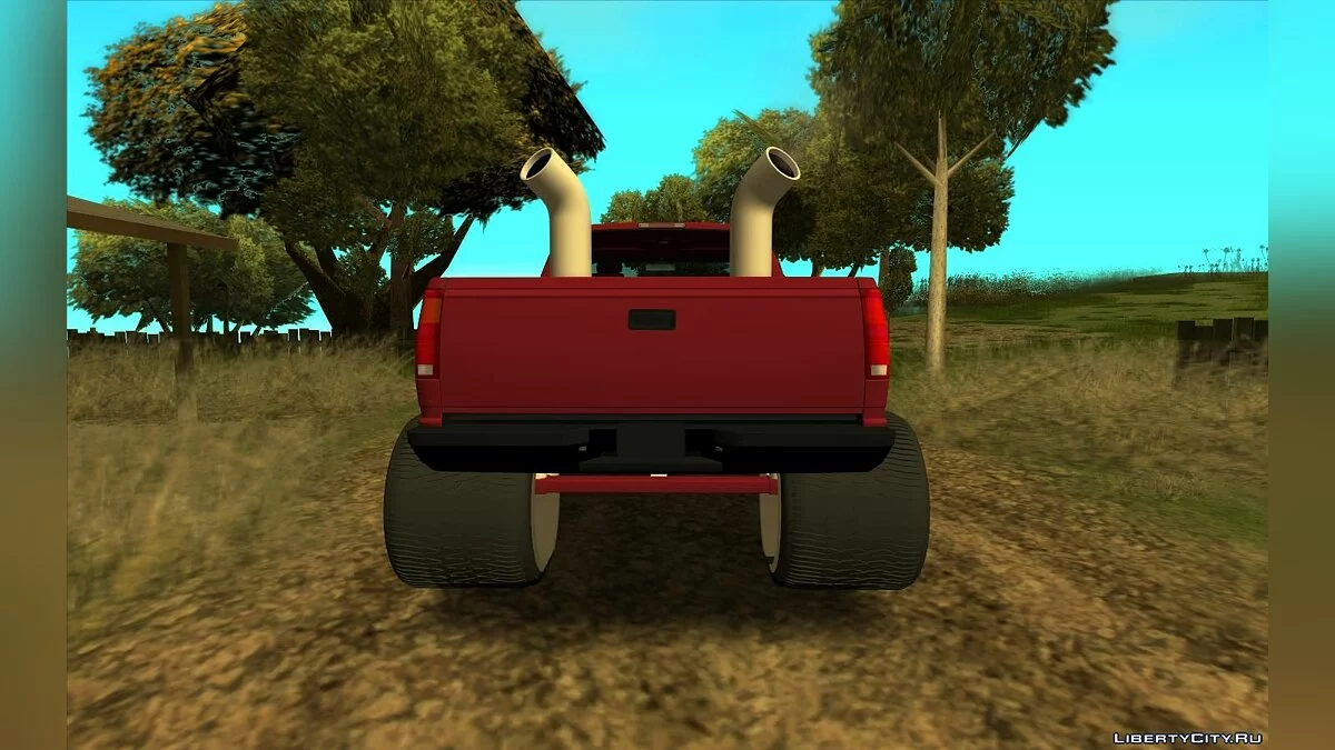 GMC Sierra surélevé / GTA San Andreas