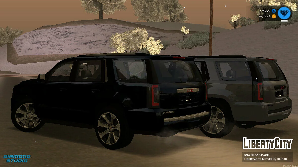 GMC Yukon + CCD / GTA San Andreas