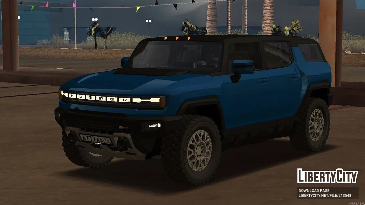 GMC Hummer EV + CCD / GTA San Andreas