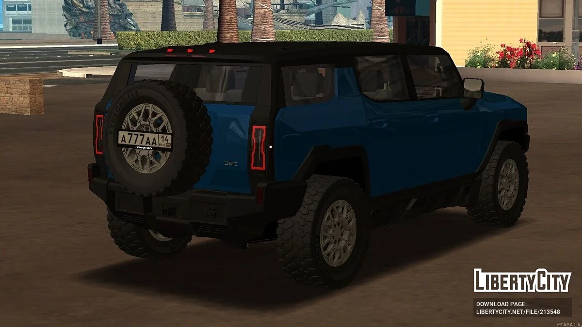 GMC Hummer EV + CCD / GTA San Andreas