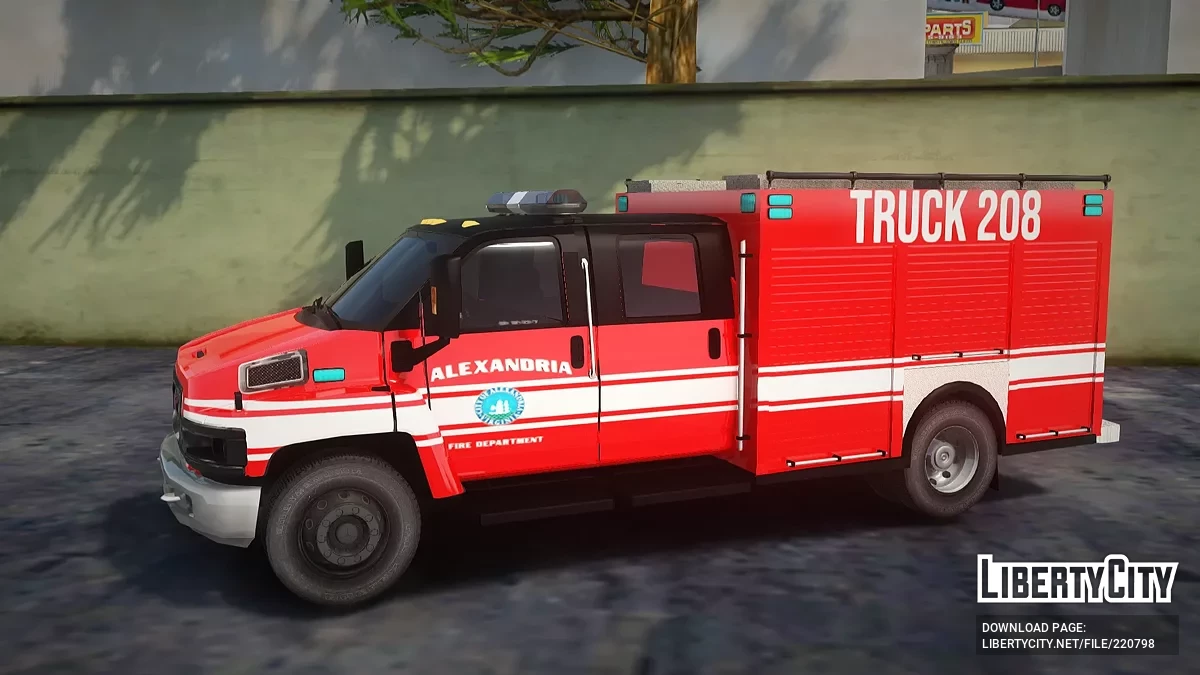 GMC C4500 Topkick Alexandria Feuerwehr / GTA San Andreas