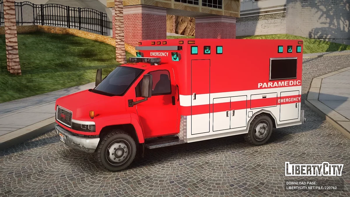 GMC C5500 Ambulance / GTA San Andreas