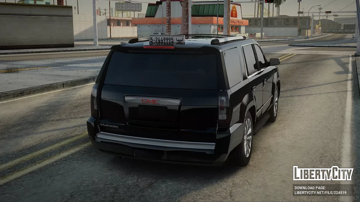 2015 GMC Yukon Denali Unmarked [AVS] / GTA San Andreas