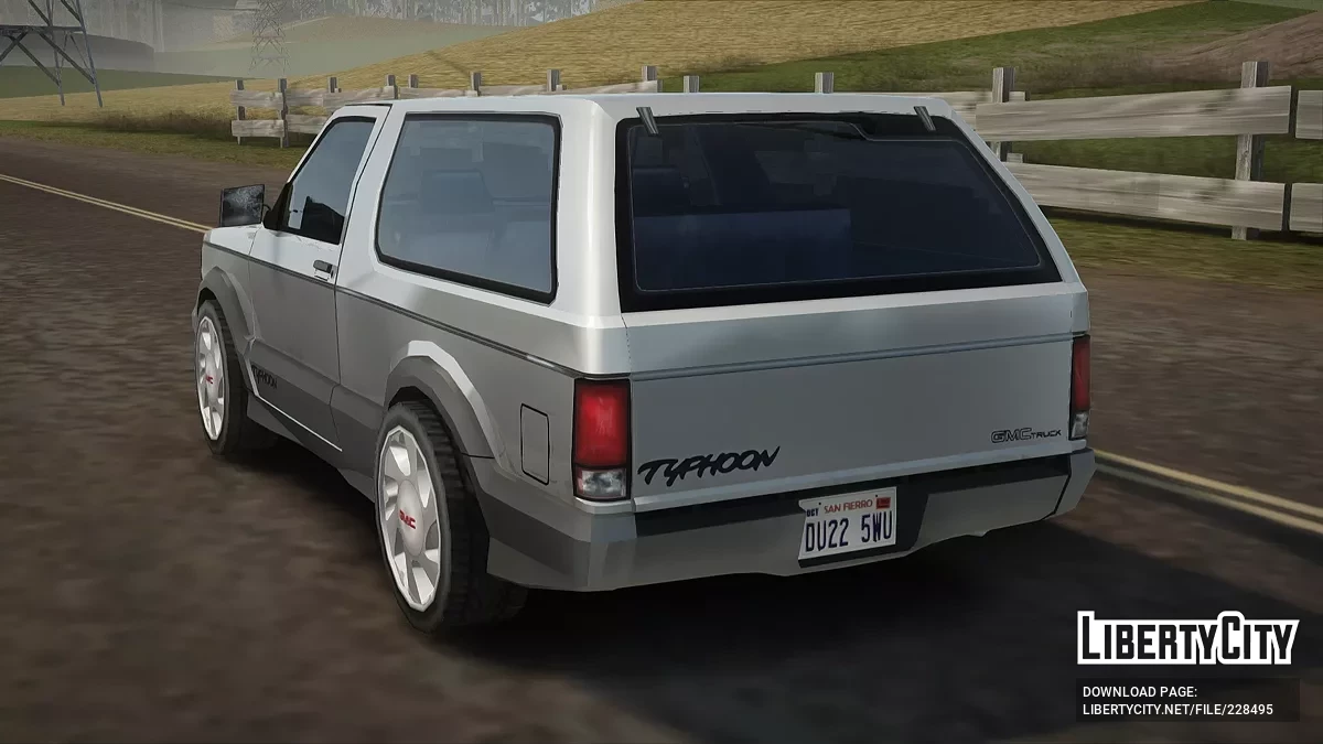 GMC Typhoon 1993 / GTA San Andreas