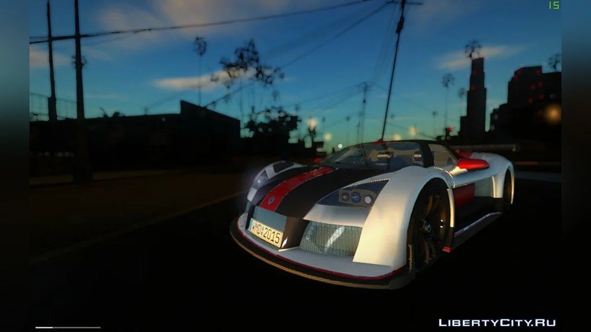 Gumpert Apollo S / GTA San Andreas