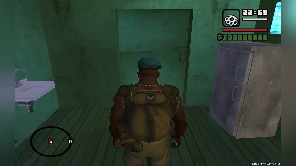 Airborne Beret and Vest from WarFace / GTA San Andreas