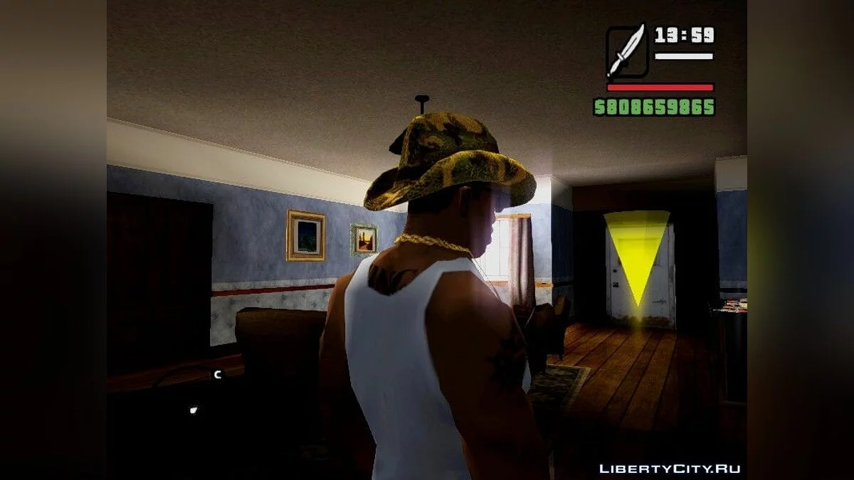 Sombrero de vaquero de Shawn Michaels / GTA San Andreas