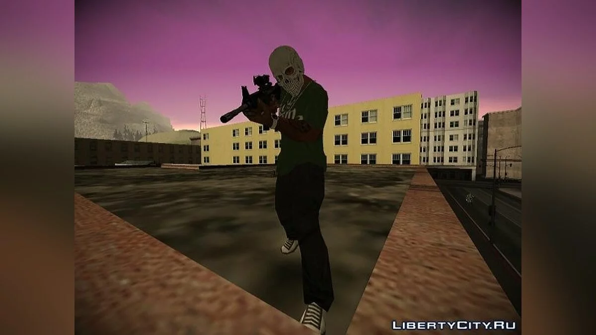 قناع الجمجمة [gta5style] / جي تي إيه سان أندرياس