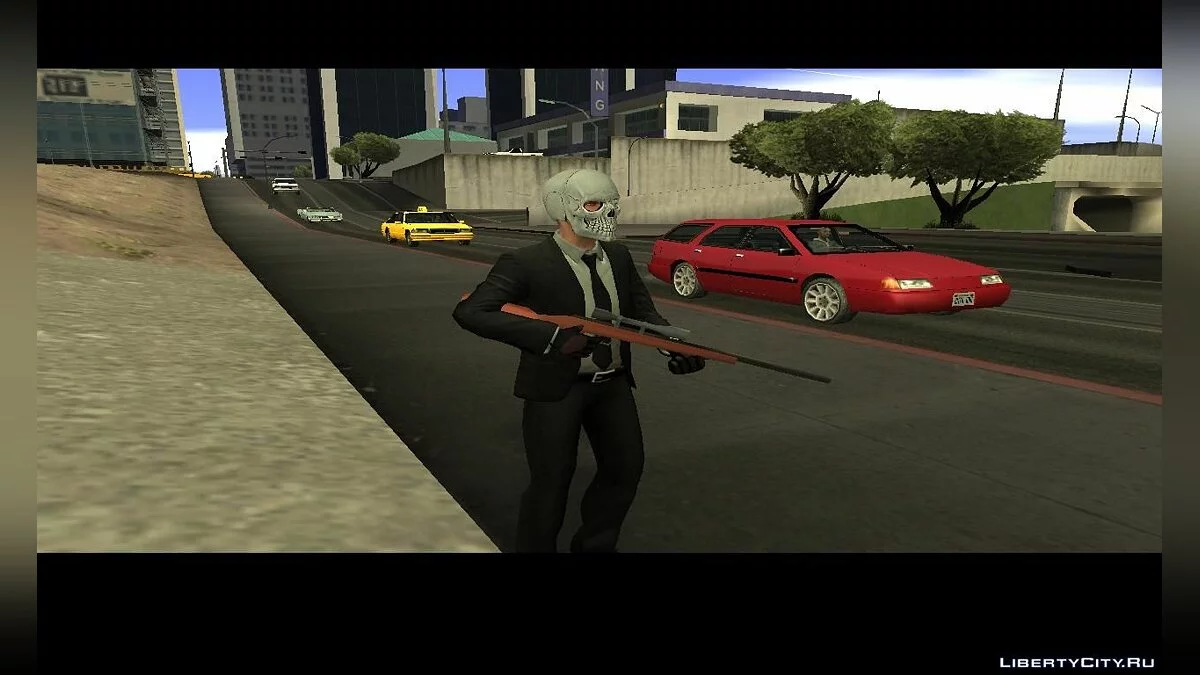 قناع الجمجمة [gta5style] / جي تي إيه سان أندرياس