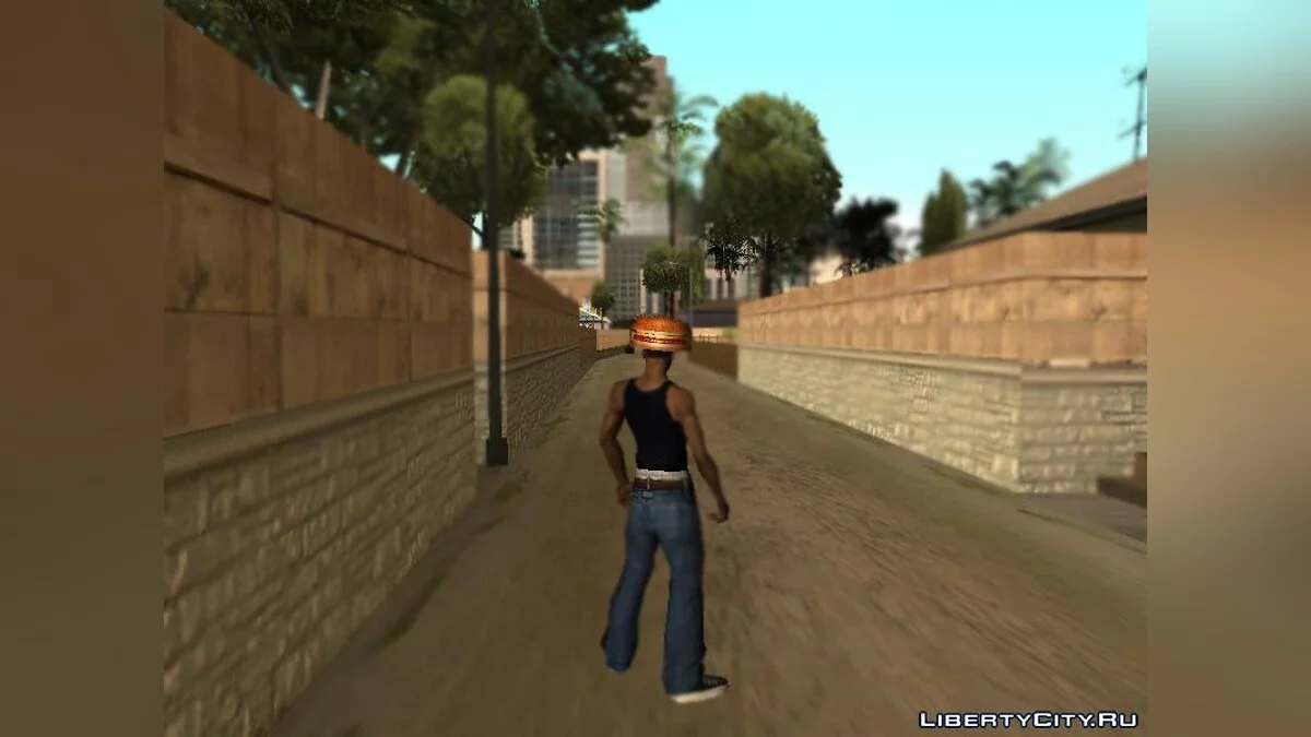 Головний убір працівника Burger Shot / GTA San Andreas