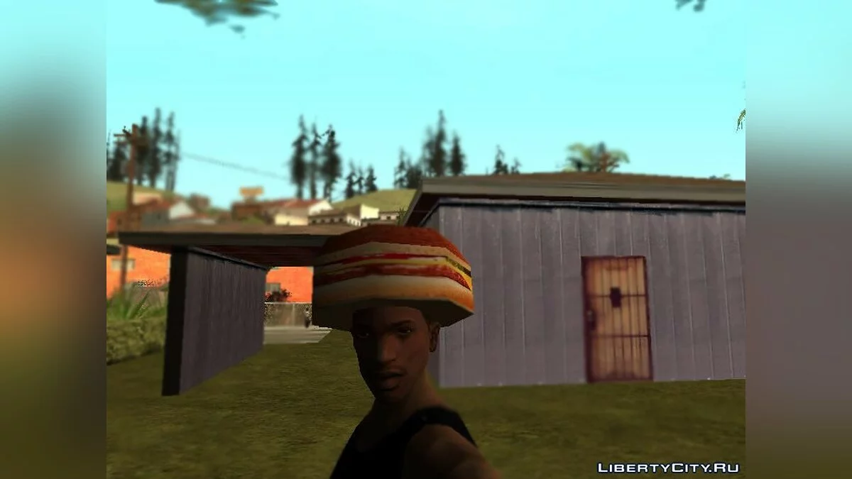 Головний убір працівника Burger Shot / GTA San Andreas