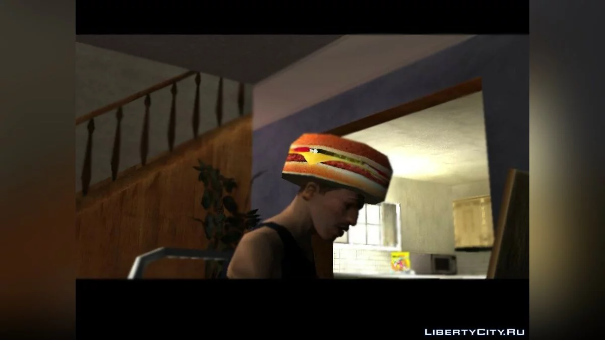 Головний убір працівника Burger Shot / GTA San Andreas