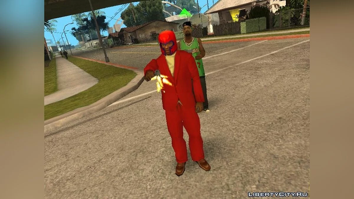 Шлем Магнето  / GTA San Andreas