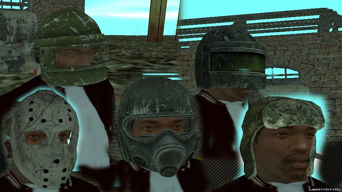 Kopfbedeckungen aus METRO 2033 / GTA San Andreas