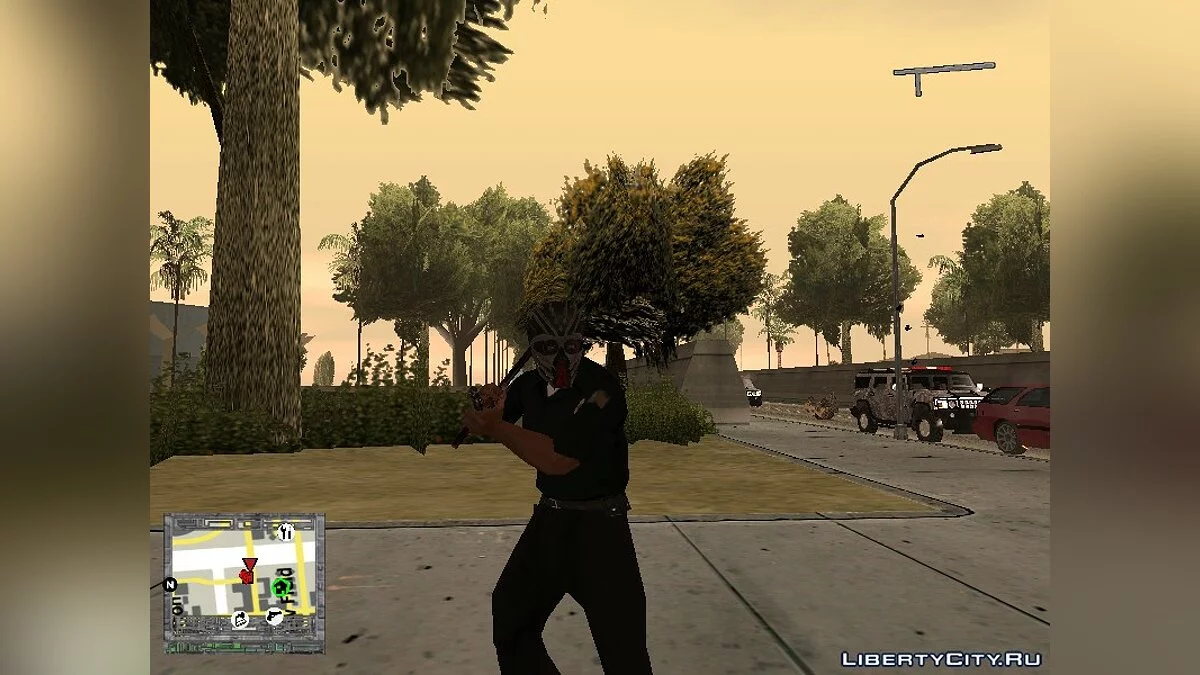 Kabal's Mask from Mortal Kombat 9 / GTA San Andreas