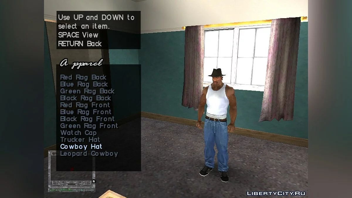 Freddy Krueger's Hat / GTA San Andreas