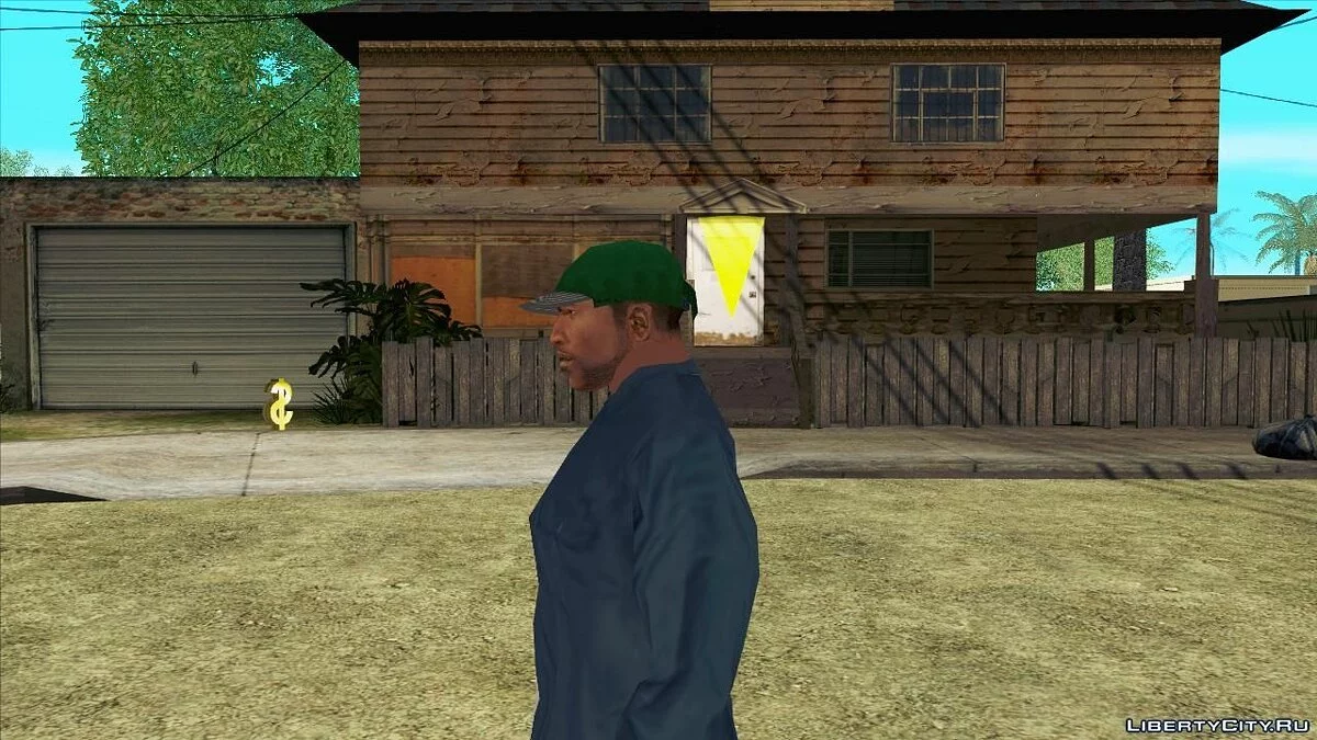 Green Cap with Scarf / GTA San Andreas