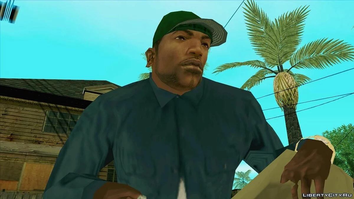 Green Cap with Scarf / GTA San Andreas