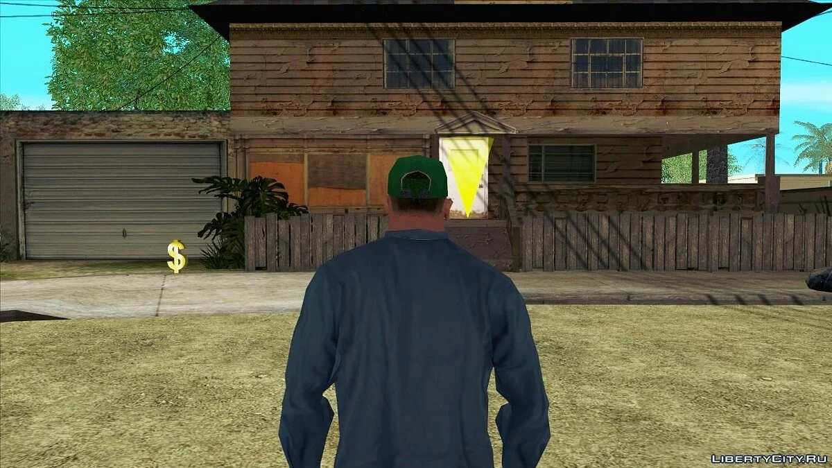 Green Cap with Scarf / GTA San Andreas