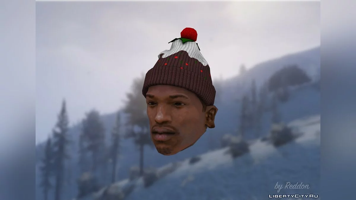 Accesorios Navideños para CJ + Skin Extra | por Reddon / GTA San Andreas