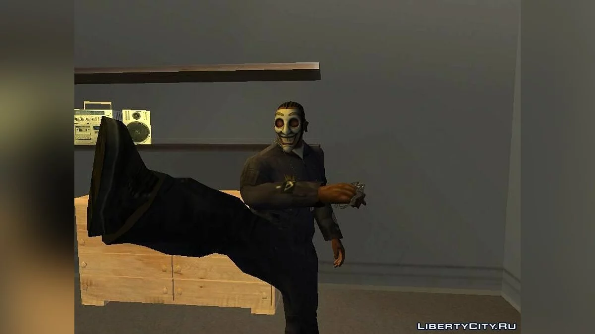 Joker's Bandit Mask from Injustice Gods Among Us / GTA San Andreas