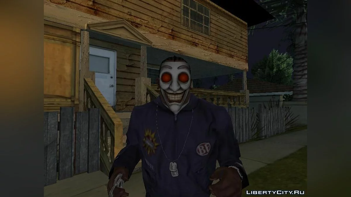 Joker's Bandit Mask from Injustice Gods Among Us / GTA San Andreas