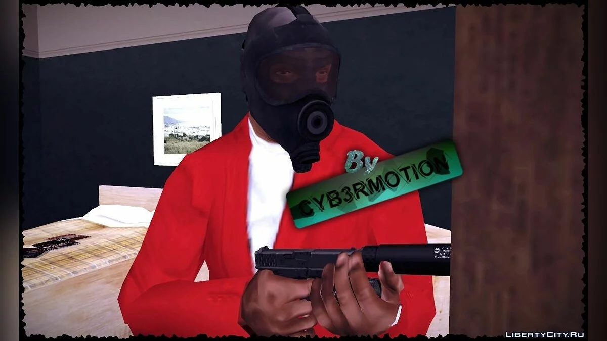 [GTA5] Gas Mask / GTA San Andreas
