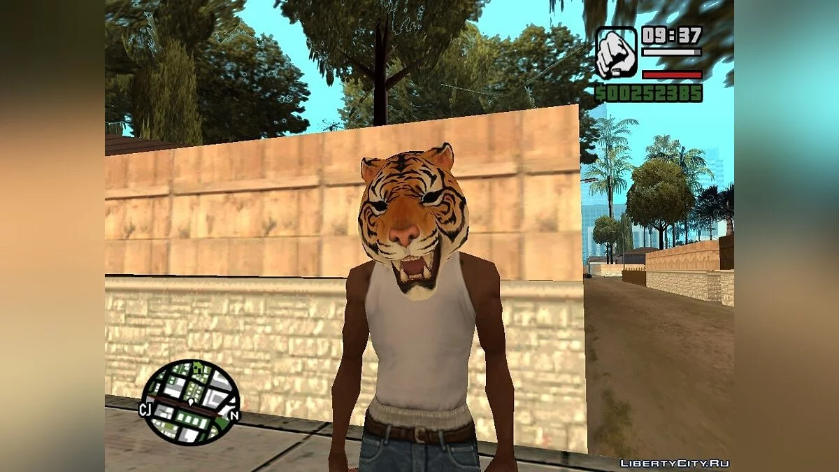 Máscaras de Hotline Miami / GTA San Andreas
