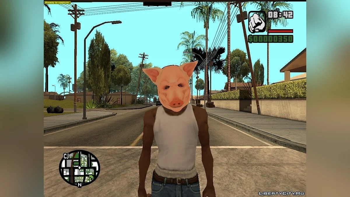 Máscaras de Hotline Miami / GTA San Andreas