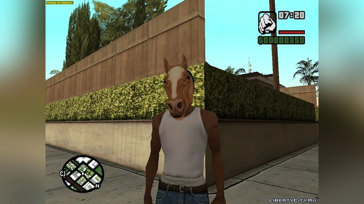 Máscaras de Hotline Miami / GTA San Andreas