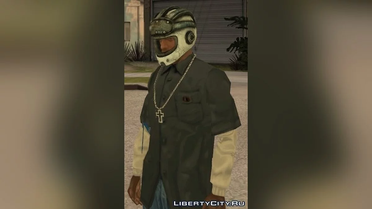 Casco metálico de Fallout 3 / GTA San Andreas