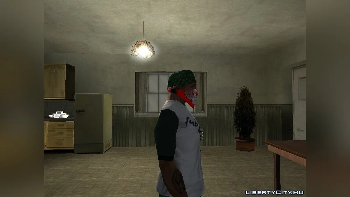 骷髅围巾(红色) / GTA San Andreas