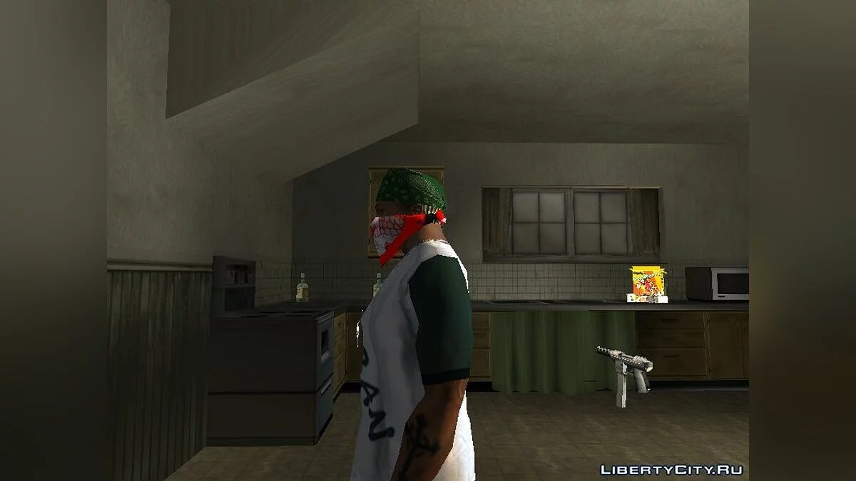 骷髅围巾(红色) / GTA San Andreas