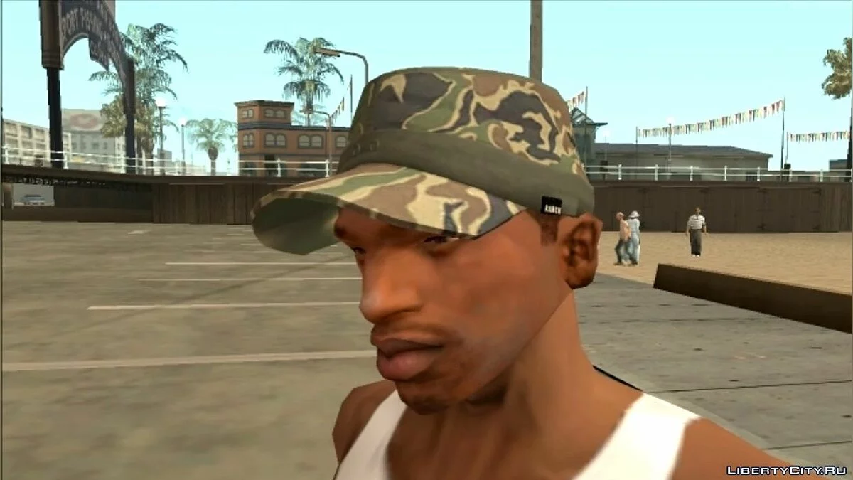 قبعة عسكرية من GTA Online لـ GTA San Andreas / جي تي إيه سان أندرياس