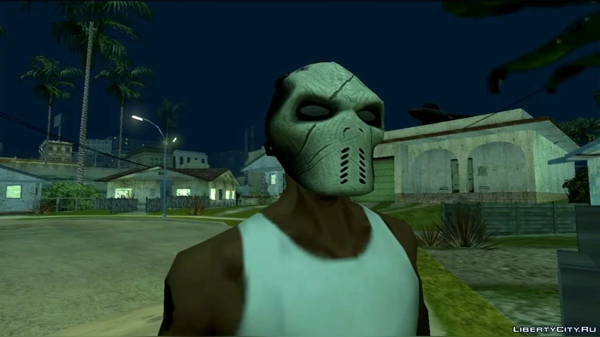 DLC MÁSCARAS GUN RUNNING PARA CJ / GTA San Andreas