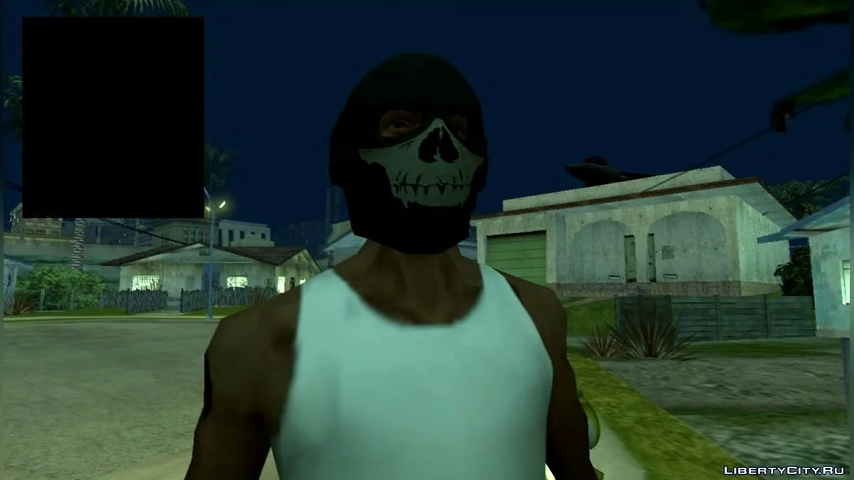 DLC MÁSCARAS GUN RUNNING PARA CJ / GTA San Andreas