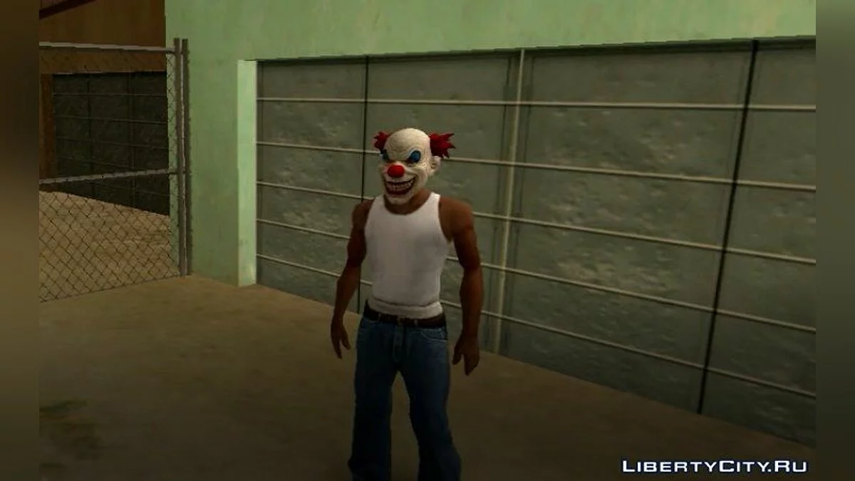 DLC Імпорт/Експорт Маски для Cj / GTA San Andreas