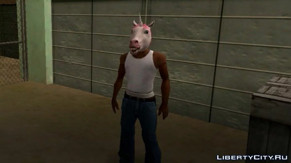 DLC Імпорт/Експорт Маски для Cj / GTA San Andreas