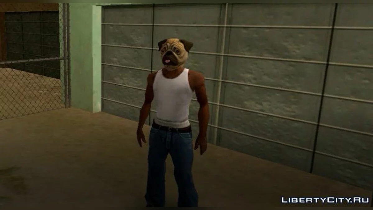 DLC Імпорт/Експорт Маски для Cj / GTA San Andreas